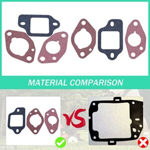 Carburettor Gasket Kit for Honda GCV160 GCV135 GCV190 GSV190 Engine and HRS216 HRT216 HRB216 HRR216 HRZ216 Lawnmower # 16212-Zl8-000, Adefol Professional Airtight Gasket