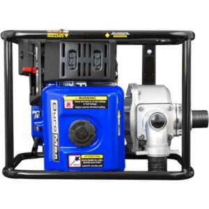 DuroMax XP652WP 208cc 158-Gpm 3600-Rpm 2-Inch Gasoline Engine Portable Water Pump, 50 State Approved, XP652WP, Blue