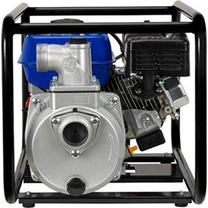 DuroMax XP652WP 208cc 158-Gpm 3600-Rpm 2-Inch Gasoline Engine Portable Water Pump, 50 State Approved, XP652WP, Blue