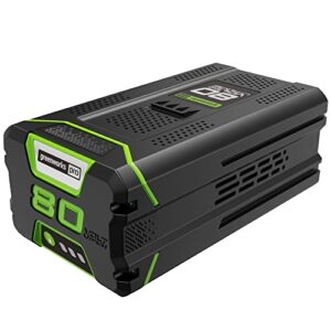 greenworks pro 80v 4.0ah lithium-ion battery (genuine greenworks battery)