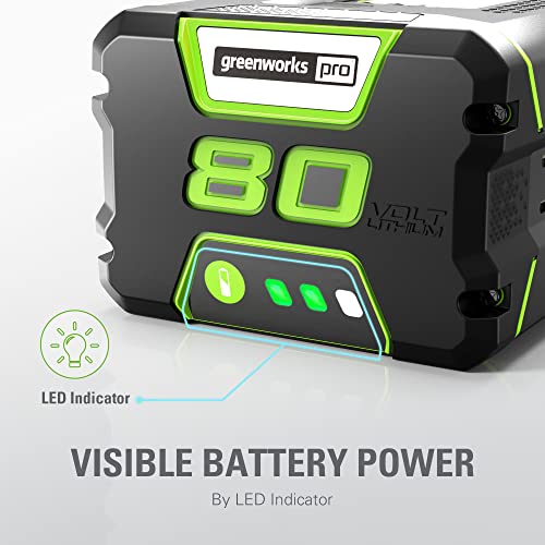 Greenworks PRO 80V 4.0Ah Lithium-Ion Battery (Genuine Greenworks Battery)