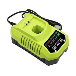 P117 Charger Replacement for Ryobi 18V Battery Charger 12V 14.4V 18V Li-ion & Ni-cad Ni-Mh Battery Charger for One+ Plus Battery P100 P102 P103 P104 P105 P107 P108 P109 P119 P122