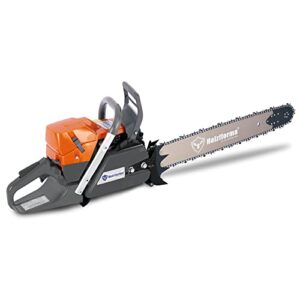 holzfforma 71cc g372xp 50mm bore gasoline chain saw power head with 24inch 84dl 3/8″.058″ guide bar and saw chain all parts are compatible with husqvarna 372xp chainsaw