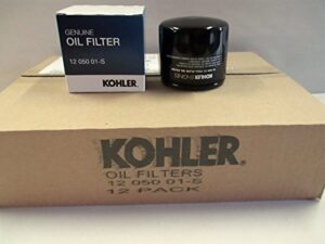 kohler 12 050 01-s engine oil filter for ch18 – ch25 and cv18 – cv25- 12 pack