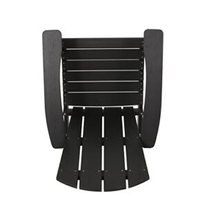 Christopher Knight Home Culver Adirondack Chair, Black