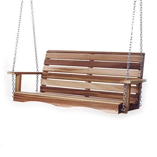 All Things Cedar PS48 Cedar Poarch Swing, 4'