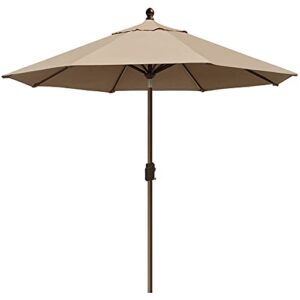 eliteshade usa 10-year-non-fading sunumbrella 9ft market umbrella patio umbrella outdoor table umbrella with ventilation,heather beige