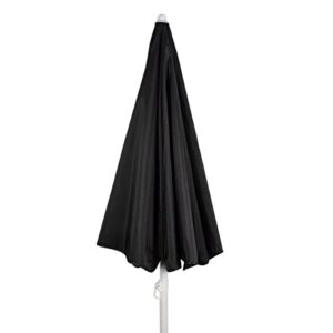 ONIVA - a Picnic Time Brand Outdoor Canopy Sunshade Beach Umbrella 5.5' - Small Patio Umbrella - Beach Chair Umbrella, (Black)