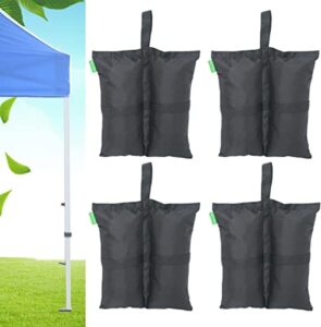 moyiza seams do not burst canopy weights sand bags, for canopy tent, made of thick material, 4 pack