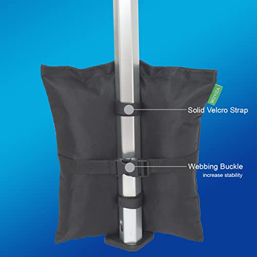 MOYIZA Seams do Not Burst Canopy Weights Sand Bags, for Canopy Tent, Made of Thick Material, 4 Pack