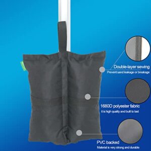 MOYIZA Seams do Not Burst Canopy Weights Sand Bags, for Canopy Tent, Made of Thick Material, 4 Pack