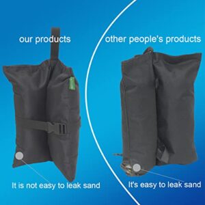 MOYIZA Seams do Not Burst Canopy Weights Sand Bags, for Canopy Tent, Made of Thick Material, 4 Pack