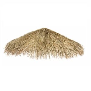 forever bamboo mexican palm thatch umbrealla cover, 12ft d