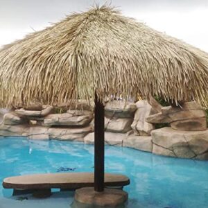 Forever Bamboo Mexican Palm Thatch Umbrealla Cover, 12ft D