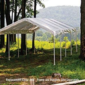 ShelterLogic SuperMax All Purpose Outdoor 12 x 26-Feet Canopy Replacement Cover for SuperMax Canopies (Cover Only, Frame Not Included)