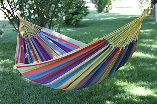 Vivere BRAZ220 Brazilian Hammock, Double, Tropical