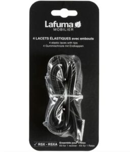 lafuma replacement laces for r-clip recliners – black (accessory/replacement only)