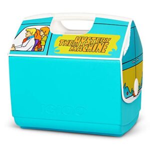 Igloo 16 Quart Limited Edition Scooby Doo Mystery Machine Portable Lunchbox Playmate Elite Cooler Ice Box, Large (48858)