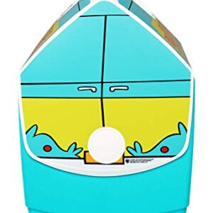 Igloo 16 Quart Limited Edition Scooby Doo Mystery Machine Portable Lunchbox Playmate Elite Cooler Ice Box, Large (48858)