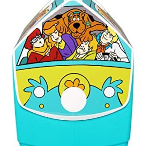 Igloo 16 Quart Limited Edition Scooby Doo Mystery Machine Portable Lunchbox Playmate Elite Cooler Ice Box, Large (48858)