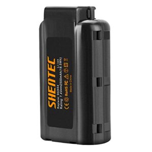 Shentec 2 Pack 7.4V 2.5Ah Battery Compatible with Paslode 902654 902600 B20543A B20543 CF325LI 918000 IM250A Li, Li-ion 7.4V Battery