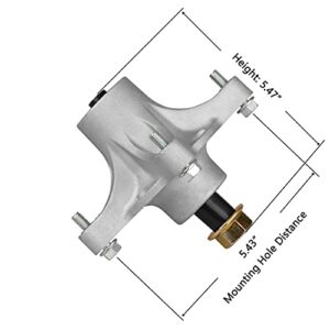 117-7439 Spindle Fit for Toro Time Cutter Mower - Spindle Assembly Fit for Toro TimeCutter 42" 50" 5000 5060 4225 4235 4250 and Exmark Quest 50" Deck Lawn Mower, Replace 117-7268 117-7267