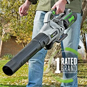 EGO Power+ LB5804 580 CFM 56-Volt Lithium-ion Cordless Leaf Blower 5.0Ah Battery & Charger Included