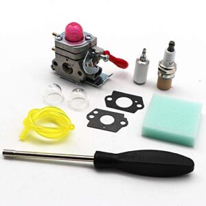 kipa Carburetor Maintence Kit for Poulan Husqvarna 530071811 P4500 P4500E PP26E PP025 PP125 PP258TP PP258TPC PP325 SM705 SM706 Trimmer Pole Pruner ZAMA C1U-W19 358.791530 25cc Craftsman Weedeater