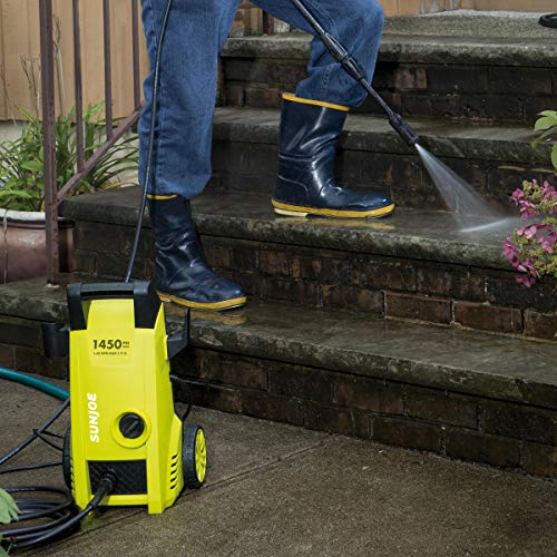 Sun Joe SPX1000 1450 PSI 1.45 GPM 11.5-Amp Electric Pressure Washer, Green