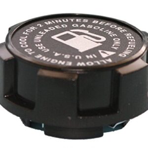 Briggs & Stratton 494559 Fuel Tank Cap For 3-5 HP Horizontal Engines and Selected Models , Black