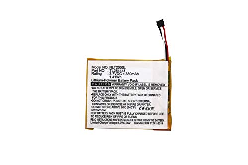 TL284443 Battery Replacement for Nest T3007ES T3008US Learning Thermostat 3rd Generation Learning Thermostat 2nd Generation A0013