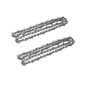 zllparts 2-packs 20 inch saw chain 76 drive links 0.325” pitch 0.058” gauge fits carton origen steele, replaces blue max 20 inch chainsaw chain 53543 52209 8901 8902 53543 52209