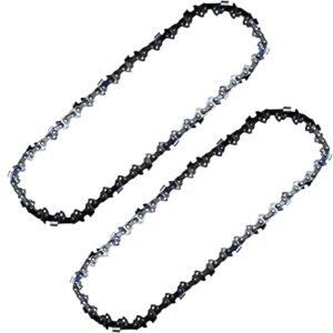 2pc 10″ replacement saw chain for ryobi p547 ry40560 ry40506btl ry40560-cmb1 ry40560-hdg p546 p546a 10″ pole saw chain