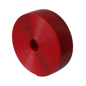 komorax red 2″ wide 20′ length chair vinyl strap strapping for patio lawn garden outdoor furniture matte finish color