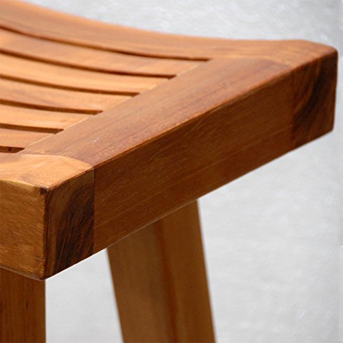 Grace Teak Shower Bench or Kitchen Bench Patio Chair Height Bench by BayviewPatio