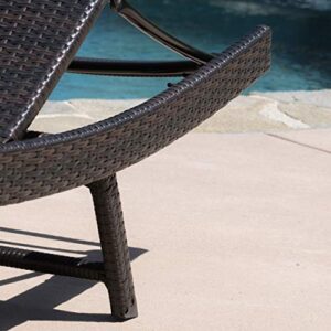 Christopher Knight Home Kauai Chaise Lounge, Multibrown