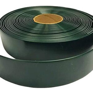 2" Wide Vinyl Strap for Patio Pool Lawn Garden Furniture 45' Roll to Make Your Own Replacement Straps -Plus 50 Free Fasteners! (212 Dark Green)