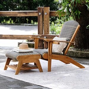 Cambridge Casual Auburn Upholstered Outdoor Adirondack Chair