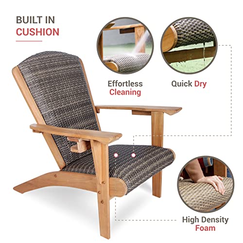 Cambridge Casual Auburn Upholstered Outdoor Adirondack Chair