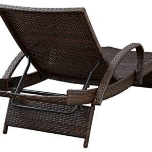 Signature Design by Ashley Kantana Chaise Lounge Set of 2, Brown