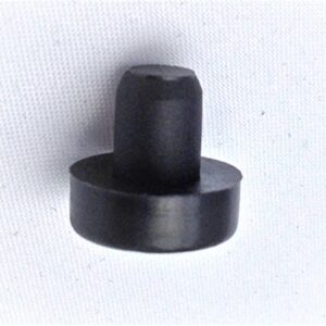 1/2" Nylon Stem Bumper | Black | for Patio Swivel Chairs | Pack of: 25