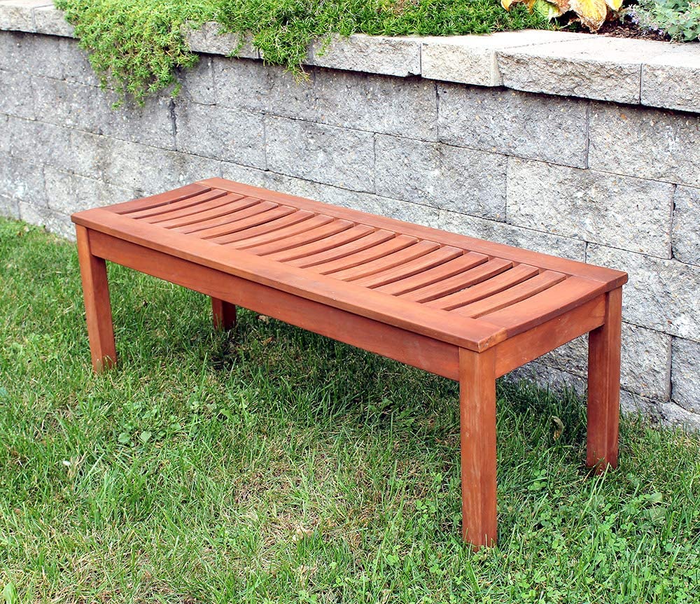 Achla Designs Backless Bench, 4-Foot - OFB-08