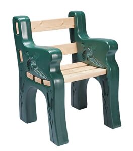 sportys park bench kit – comfortable lightweight maintenance free – uv protected – attractive and well liked design – made in usa