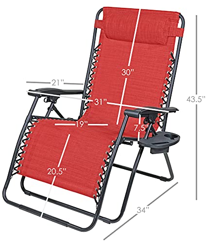 Woodard CM RXTV-1825-XL-R Woodard Zero Gravity Chair