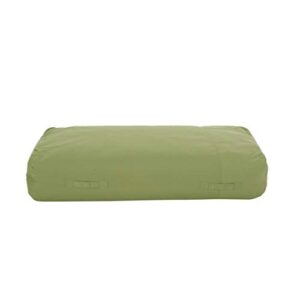 christopher knight home vivien outdoor water resistant 6’x3′ lounger bean bag, green