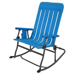 member’s mark portable rocking chair – blue