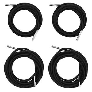 jmkcoz 4 pcs zero gravity chair replacement cords universal replacement laces for antigravity chair, bungee elastic lounge chair cord nylon stretch patio recliners repair cord for outdoor, lawn chair