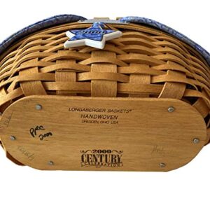 Longaberger 2000 Century Celebration Cheers Basket Combo (Warm Brown)