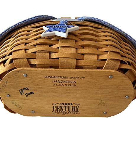 Longaberger 2000 Century Celebration Cheers Basket Combo (Warm Brown)