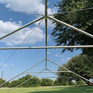 Delta 40'x20' PE Marquee - Heavy Duty Large Party Wedding Canopy Tent Gazebo Shelter w Storage Bags Canopies